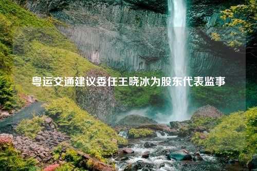 粤运交通建议委任王晓冰为股东代表监事