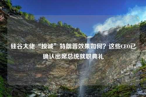 硅谷大佬“投诚”特朗普效果如何？这些CEO已确认出席总统就职典礼