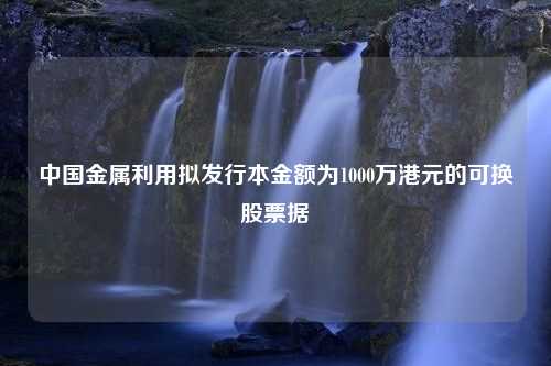 中国金属利用拟发行本金额为1000万港元的可换股票据