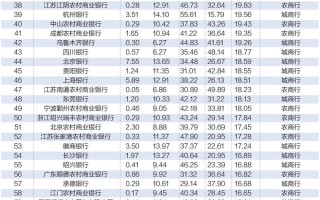 探寻银行业核心竞争力： “中国银行业竞争力100强排行榜”正式发布