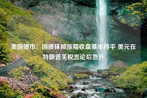 美国债市：国债抹掉涨幅收盘基本持平 美元在特朗普关税言论后急升